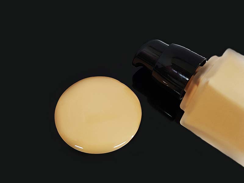 matte golden skin foundation