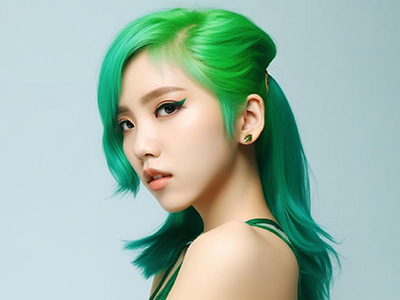 PASTEL-HAIR-COLOR-CREAM-#GREEN