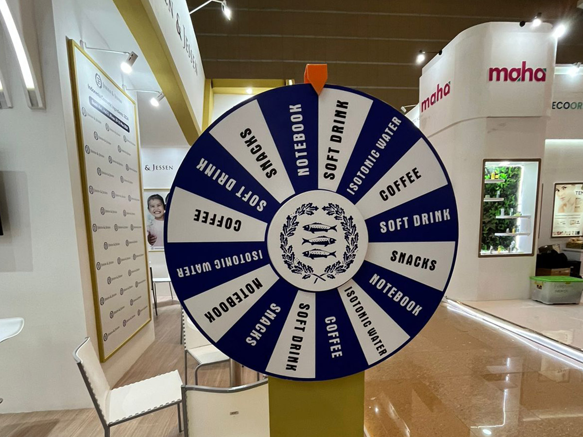 Luck-wheel-at-Jebsen-Jessen-Indonesia-booth-at-ICI-May-2024